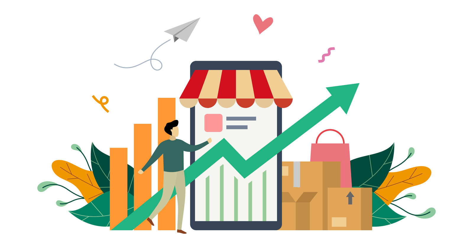 Small business storefront
